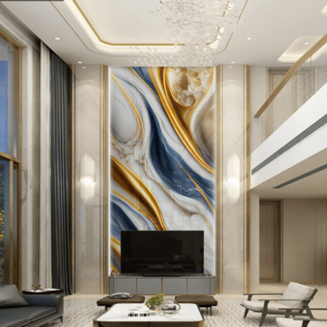 Stone Texture PVC Wall Panel Series – Waterproof & Fire-Resistant Decorative Wall Cladding