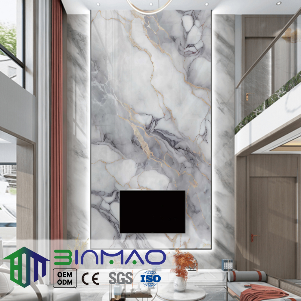 Stylish Wall Panel Collection – PVC, WPC, UV & SPC with Carbon Crystal Finish, Bamboo Fiber Reinforcement & Shockproof Design