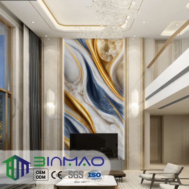 Stone Texture PVC Wall Panel Series – Waterproof & Fire-Resistant Decorative Wall Cladding