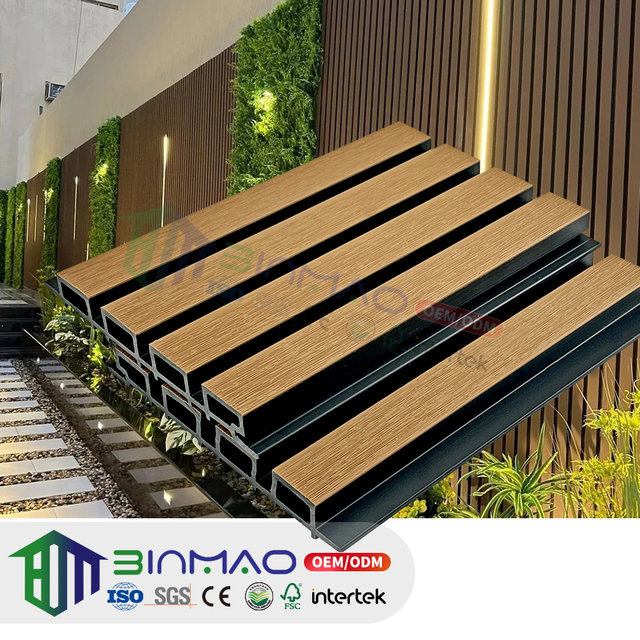 Modern WPC Fluted Wall Panel for Exterior & Interior Decorative Cladding