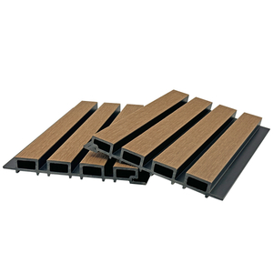 WPC Fluted Panel – Durable Vertical Groove Wall Cladding for Construction Projects