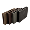Outdoor WPC Flooring Durable Colorfast Waterproof for Garden & Bridges