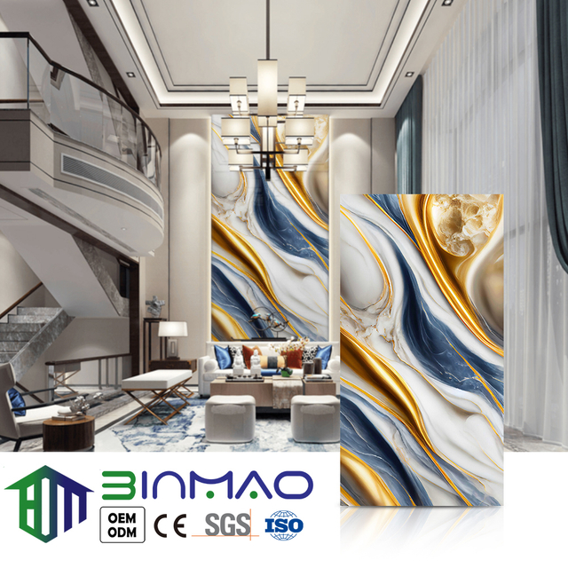 Stone Texture PVC Wall Panel Series – Waterproof & Fire-Resistant Decorative Wall Cladding