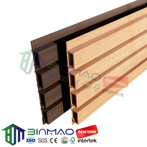 Binmao WPC Fluted Panel – Durable Vertical Groove Wall Cladding for Construction Projects