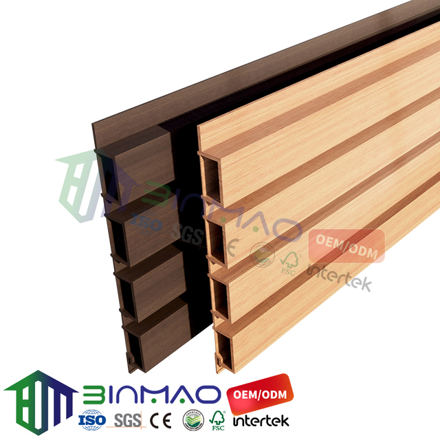 Binmao WPC Fluted Panel – Durable Vertical Groove Wall Cladding for Construction Projects