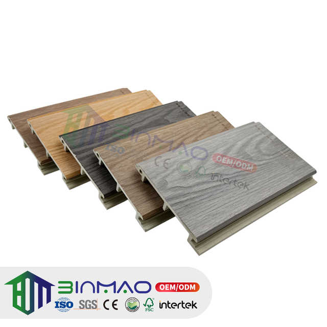 Modern Composite WPC Exterior Facade Panels for Outdoor Wall Decoration