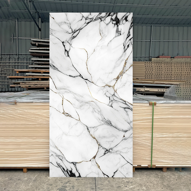 Versatile Decorative Wall Panels – PVC, WPC, UV & SPC with Crystal Effect, Bamboo Fiber Core & High-Impact Protection