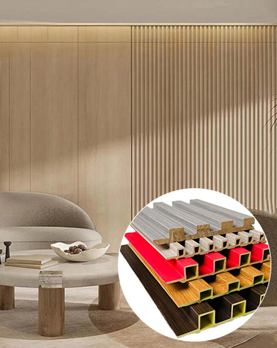 WPC Fluted Wall