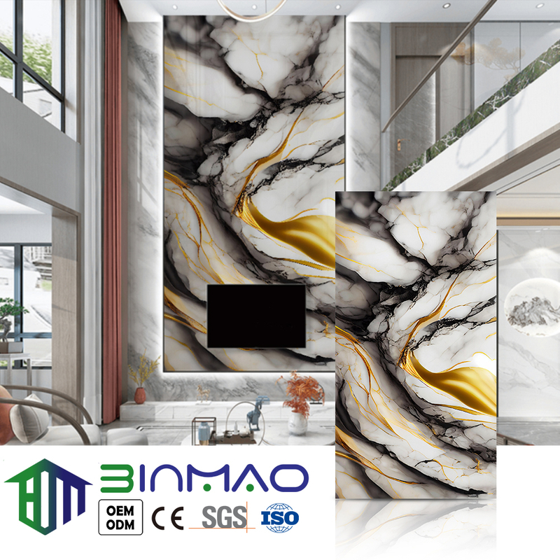 Luxury Stone Texture Wall Panel Series – Fireproof & Waterproof Decorative Boards