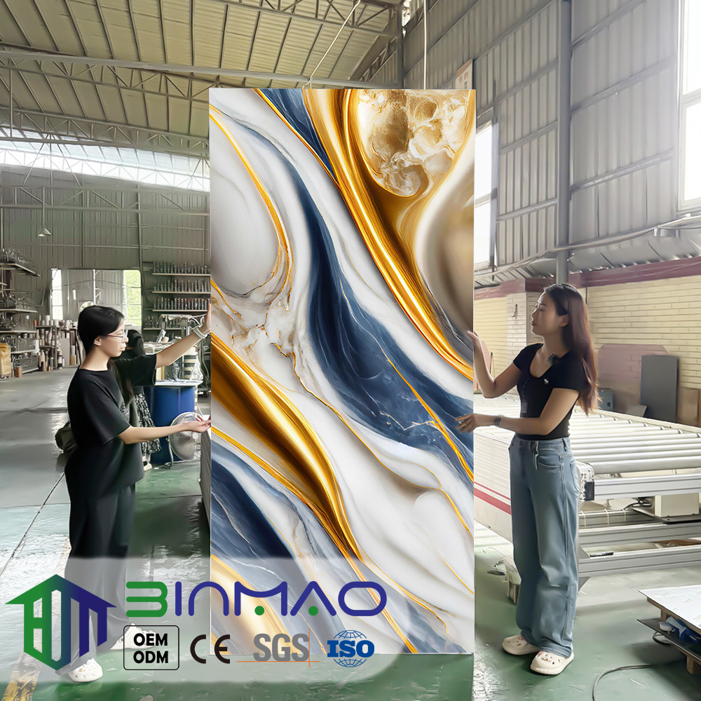 Stone Texture PVC Wall Panel Series – Waterproof & Fire-Resistant Decorative Wall Cladding