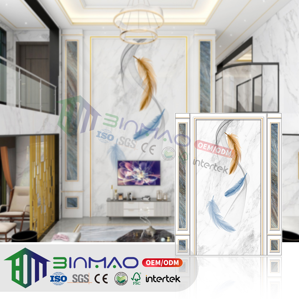 Binmao Premium Decorative Wall Panel for Background Walls — Modern Textured, Waterproof & Easy-Install Interior Cladding System for Home and Commercial Design