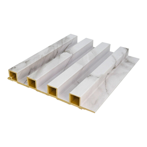 Soundproof Indoor WPC Fluted Wall Panels for Cladding 168