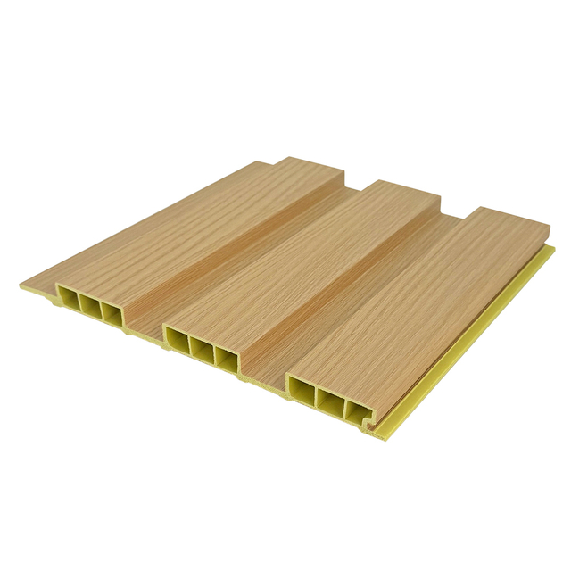 Indoor WPC 204 Fluted Panels-B006-Soundproof Thermal Insulation for Modern Homes