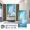 Modern Decorative PVC, WPC, UV & SPC Wall Panels with Carbon Crystal Texture, Shock-Resistant Design & Bamboo Composite Core