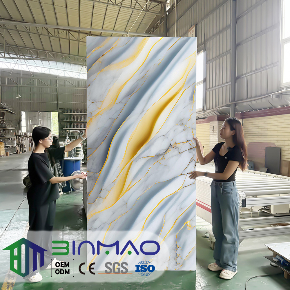 Premium Stone-Texture PVC Wall Panels – Waterproof, Fire-Resistant, Decorative Cladding