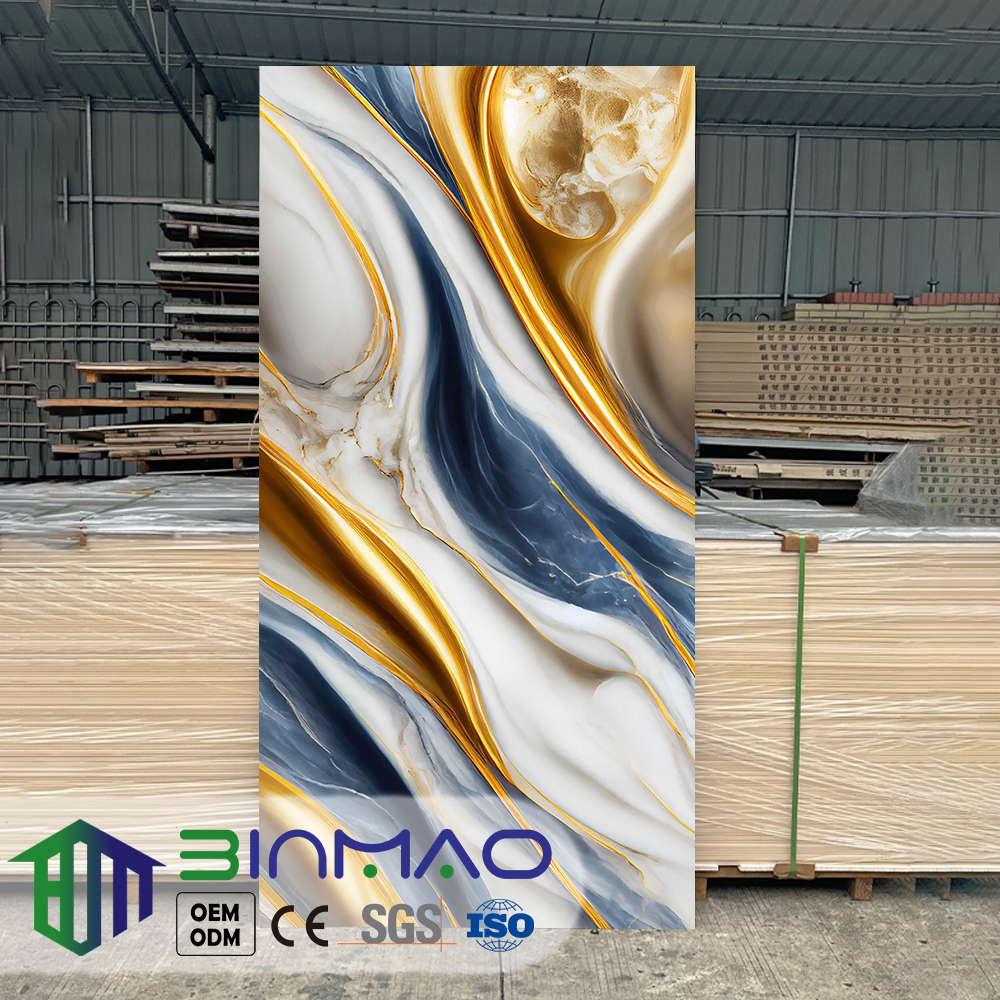 Stone Texture PVC Wall Panel Series – Waterproof & Fire-Resistant Decorative Wall Cladding