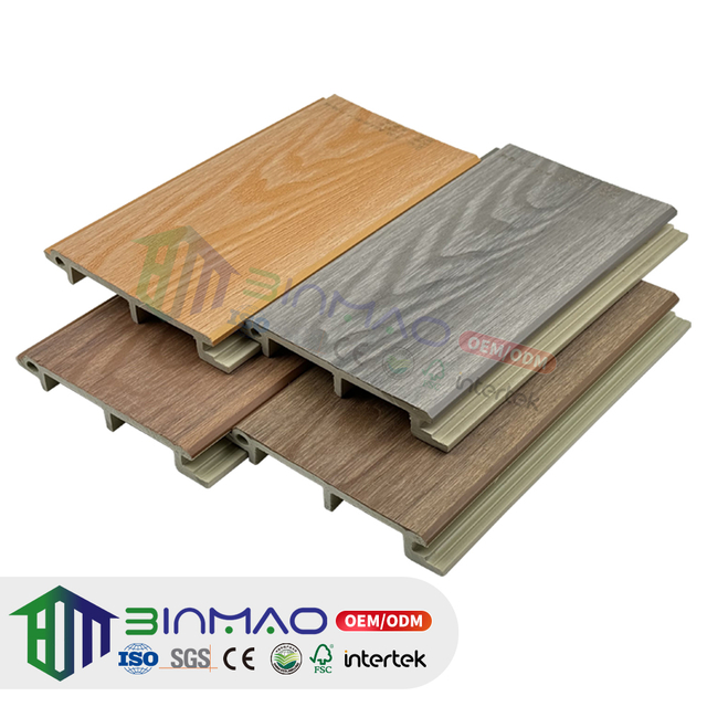 Modern Composite WPC Exterior Facade Panels for Outdoor Wall Decoration