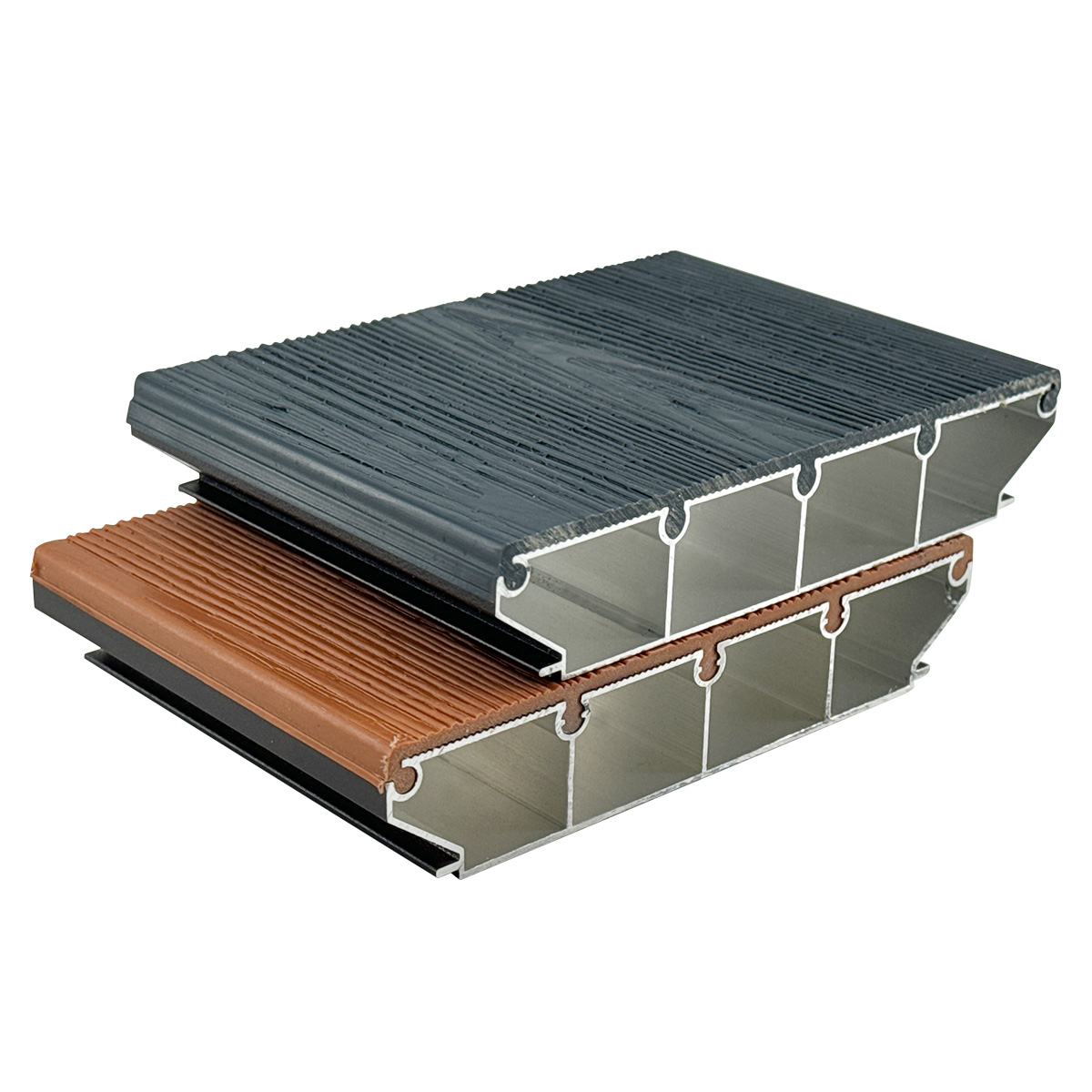 AlumiCraft™ Outdoor Aluminum Decking – Weatherproof Metal Boards for Elegant Exterior Design