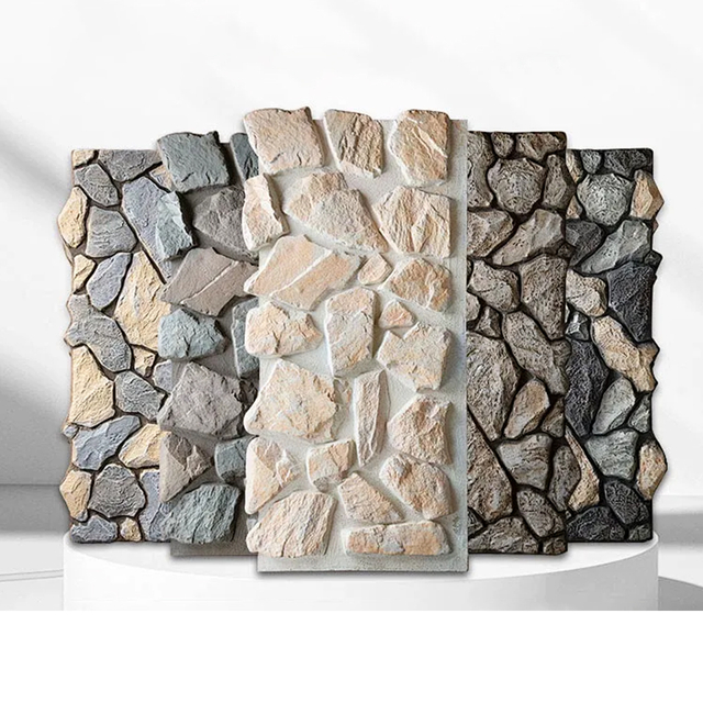 Lightweight Polyurethane Imitation Stone Panels for Interior & Exterior Wall Decoration
