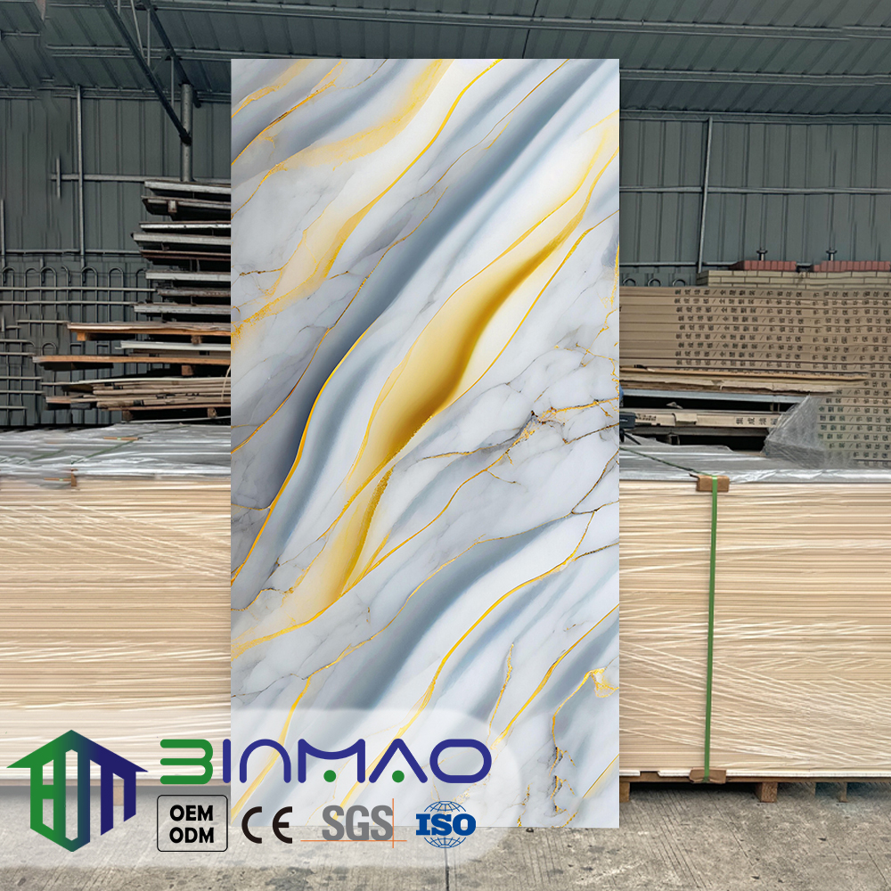 Premium Stone-Texture PVC Wall Panels – Waterproof, Fire-Resistant, Decorative Cladding