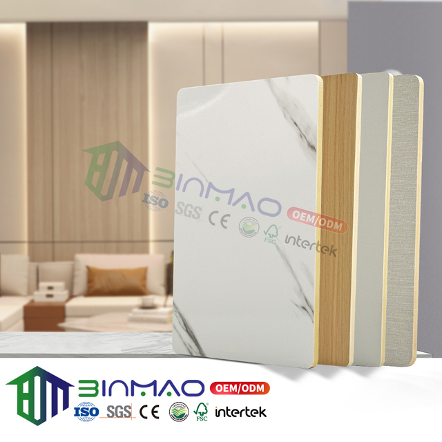 Modern Impact-Resistant Wall Cladding – Eco E0 Grade Waterproof & Fire-Safe Decorative Panel for Interior Walls