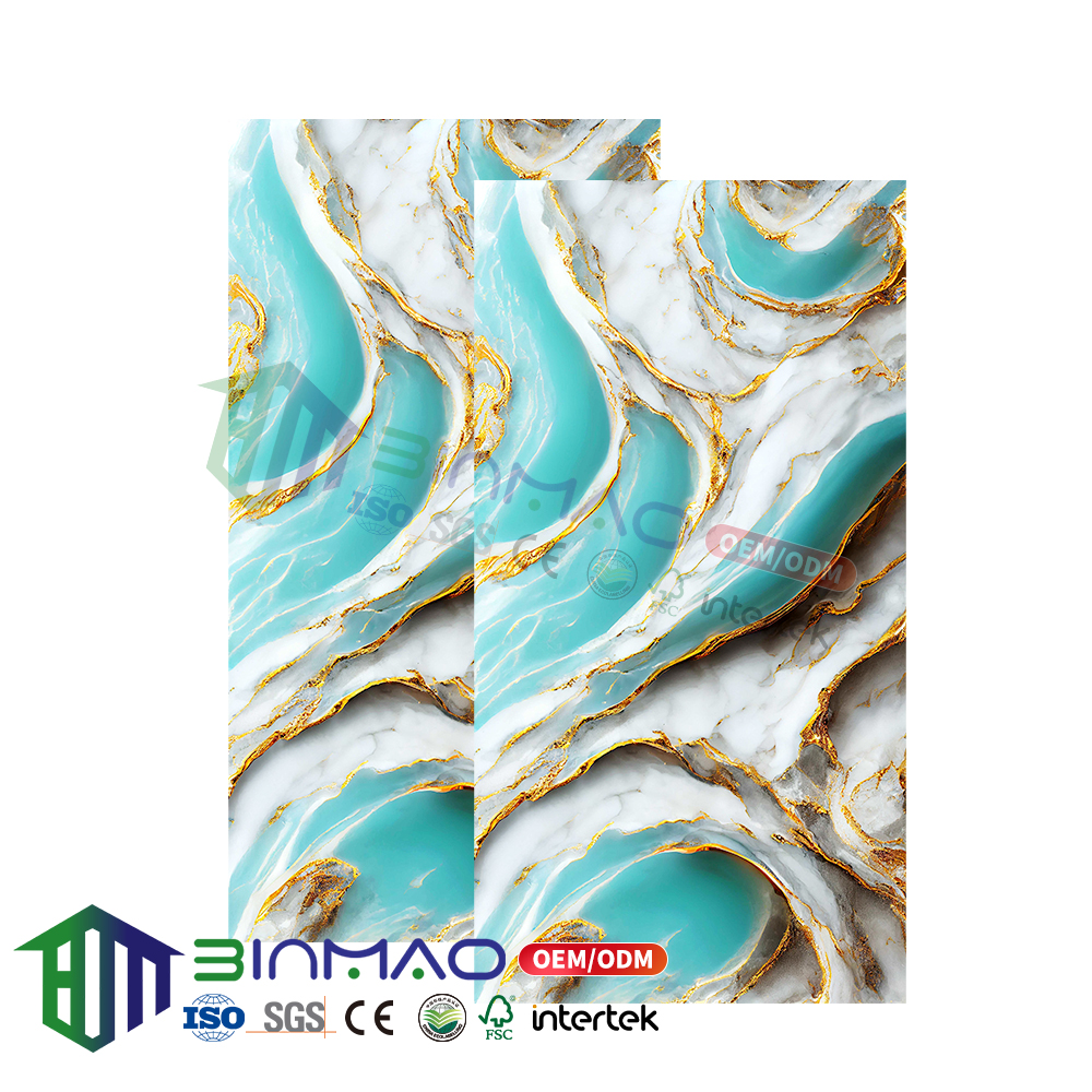 Contemporary Wall Panel Series – PVC, WPC, UV & SPC with Carbon Crystal Texture, Bamboo Fiber Structure & Anti-Impact Technology