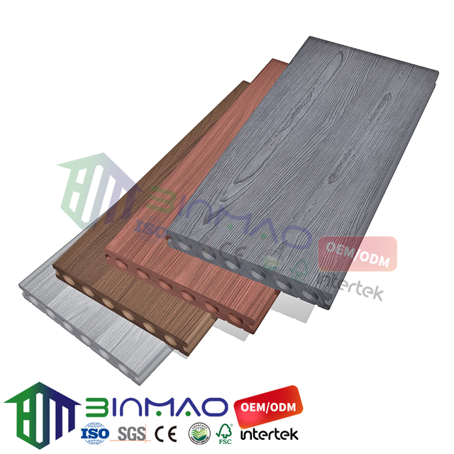 Binmao Outdoor WPC Flooring – Durable Waterproof Composite Decking for Construction Projects
