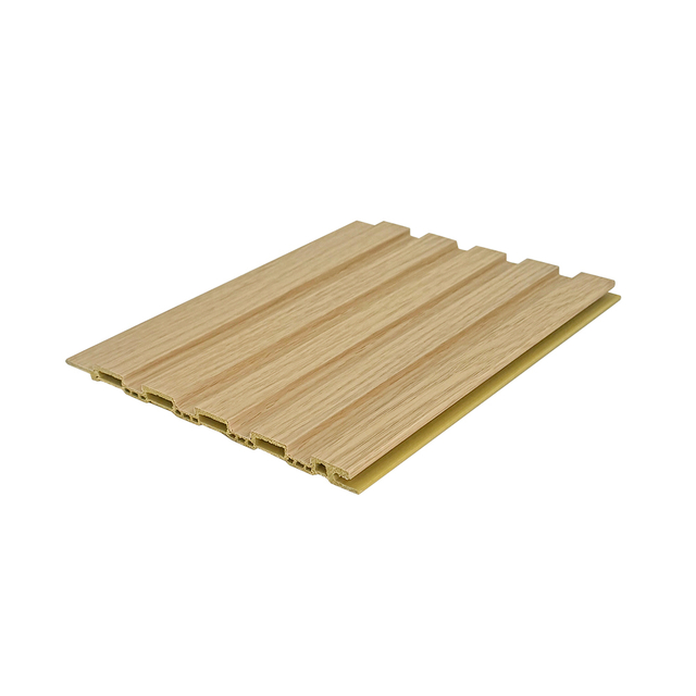 Indoor WPC 158 Fluted Panels-B005-Moisture Proof and Fire Resistant Wall Design