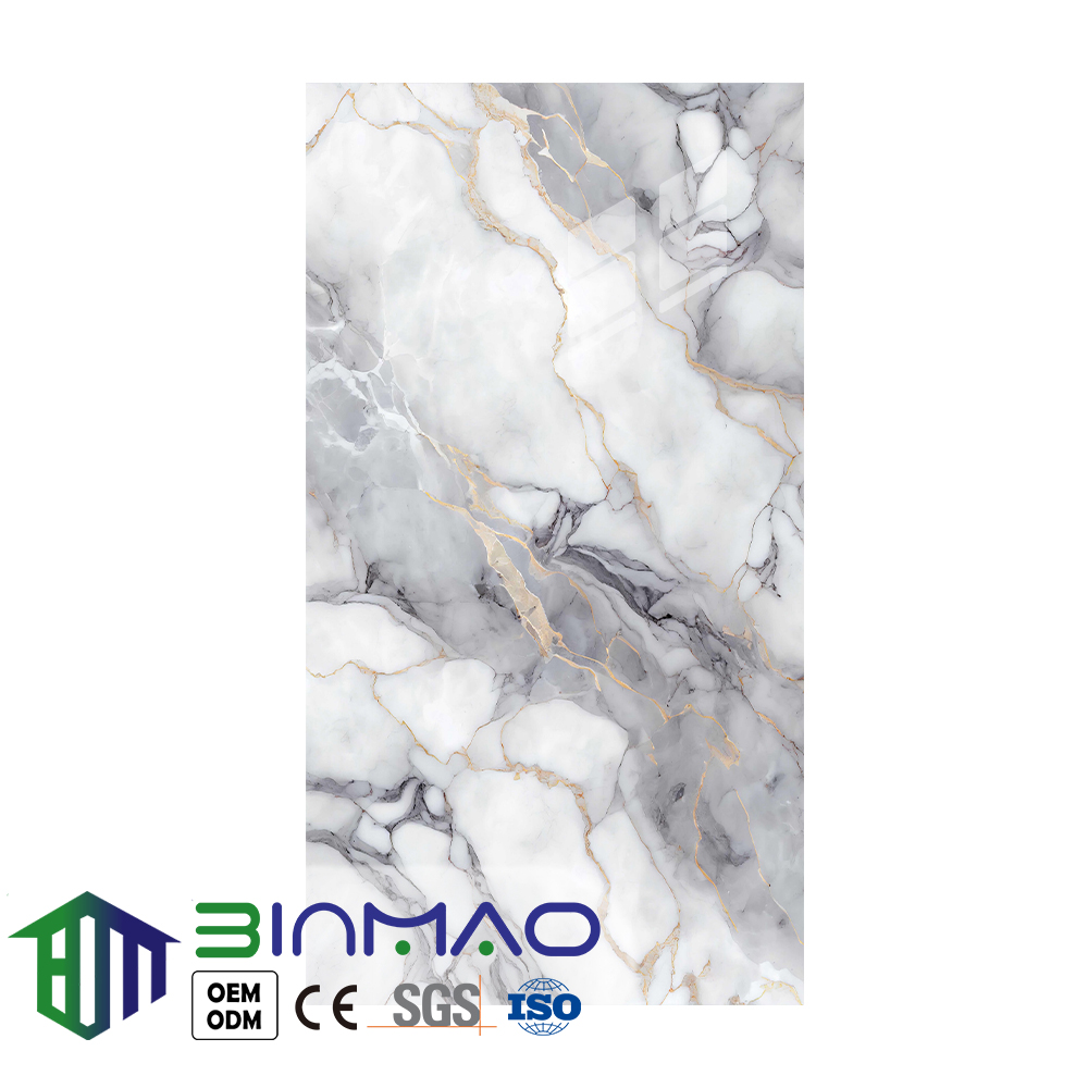 Stylish Wall Panel Collection – PVC, WPC, UV & SPC with Carbon Crystal Finish, Bamboo Fiber Reinforcement & Shockproof Design