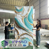 Luxury Marble-Effect PVC Wall Panels – Waterproof & Fire-Resistant Decorative Boards
