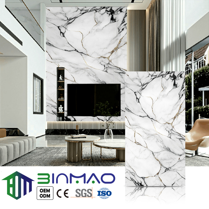 Versatile Decorative Wall Panels – PVC, WPC, UV & SPC with Crystal Effect, Bamboo Fiber Core & High-Impact Protection