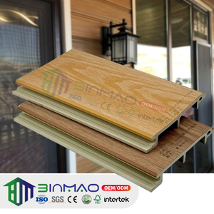 Modern Composite WPC Exterior Facade Panels for Outdoor Wall Decoration