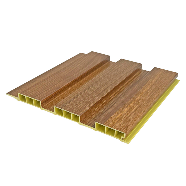 Indoor WPC 204 Fluted Panels-B006-Soundproof Thermal Insulation for Modern Homes