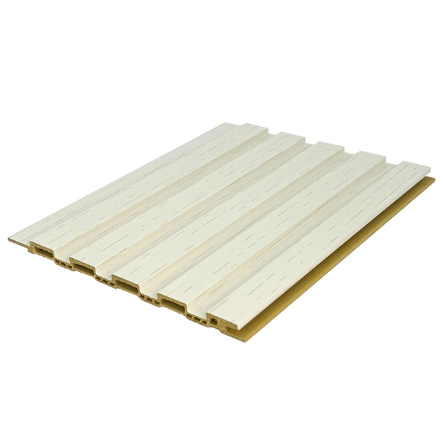 Indoor WPC 158 Fluted Panels-B005-Moisture Proof and Fire Resistant Wall Design