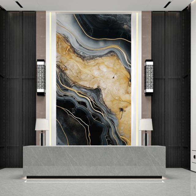 PVC Panel for Wine Cellar – Rustic Stone Pattern, Mold-Resistant & Insulating