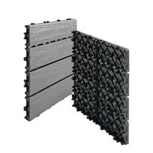 EcoDeck Interlocking Outdoor Floor Tiles – Weatherproof Modular Decking for Garden, Pool & Terrace