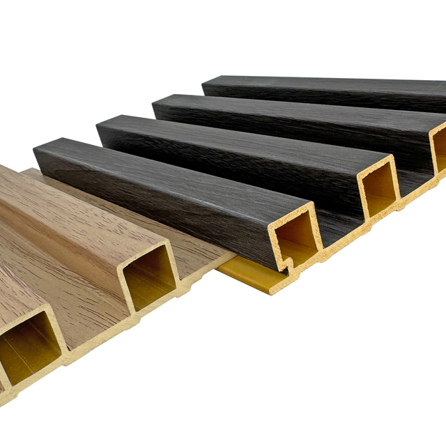 Soundproof Indoor WPC Fluted Wall Panels for Cladding 168