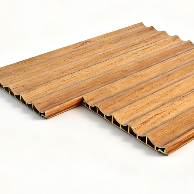 Indoor WPC Five Concave Fluted Wall Panels with Moisture Resistance and Eco Friendly Design 150