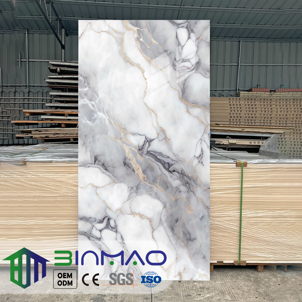 Stylish Wall Panel Collection – PVC, WPC, UV & SPC with Carbon Crystal Finish, Bamboo Fiber Reinforcement & Shockproof Design