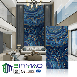 PVC Panel for Spa Resort – Calming Stone Effect, Moisture-Resistant & Warm-Tone