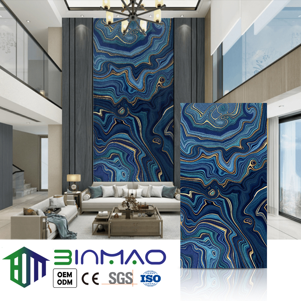 PVC Panel for Spa Resort – Calming Stone Effect, Moisture-Resistant & Warm-Tone