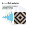 Luxury Acoustic Sound Panels – Decorative Noise Reduction Boards for Home & Office