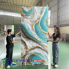 Contemporary Wall Panel Series – PVC, WPC, UV & SPC with Carbon Crystal Texture, Bamboo Fiber Structure & Anti-Impact Technology