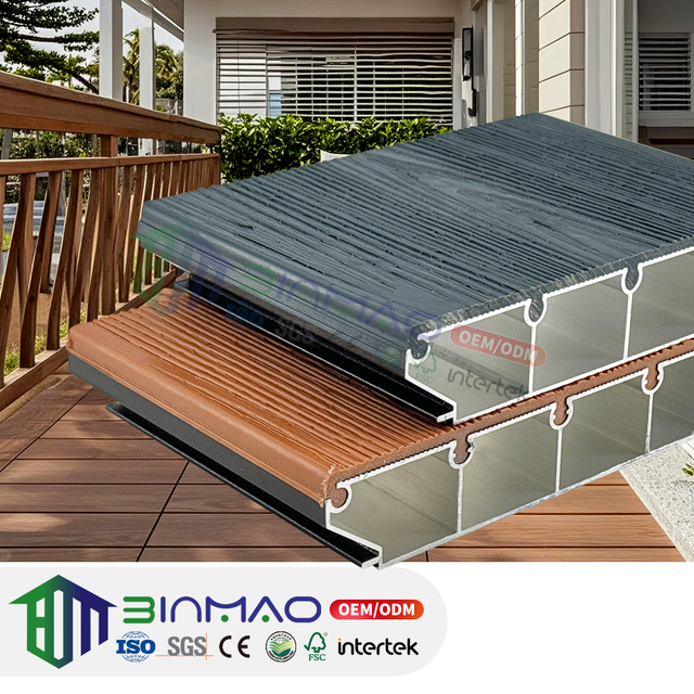 Premium Outdoor Aluminum Decking Panels — Waterproof & Anti-Slip Deck Floor for Garden, Poolside, Balcony & Terrace