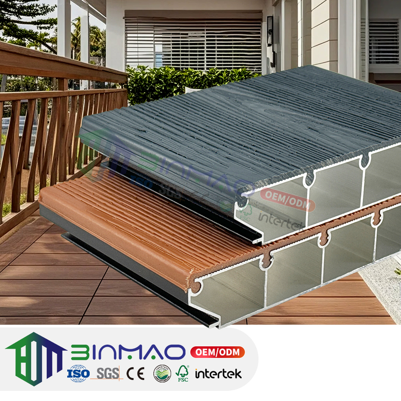 Premium Outdoor Aluminum Decking Panels — Waterproof & Anti-Slip Deck Floor for Garden, Poolside, Balcony & Terrace