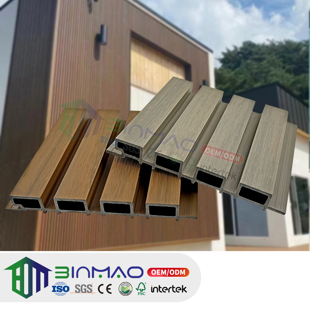Modern WPC Fluted Wall Panel for Exterior & Interior Decorative Cladding