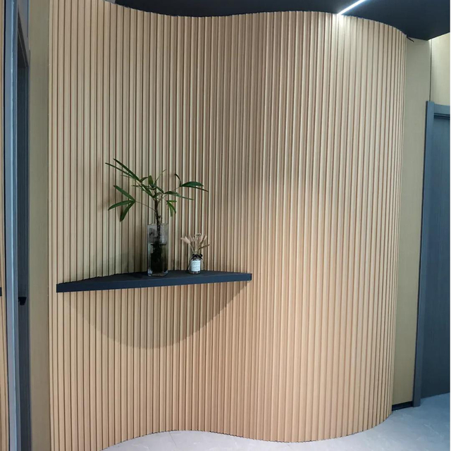 Arc Wall Panel for Interior Wall Cladding
