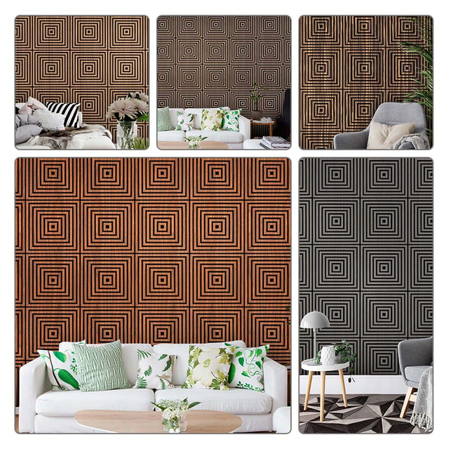 Classic Acoustic Absorption Panels – Decorative Soundproof Boards for Multi-Scene Interiors