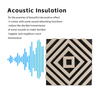 Modern Acoustic Soundproof Wall Panels for Office, Home Theater & Studio