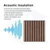 Modern Acoustic Noise Absorbing Wall Panels for Stylish Interiors